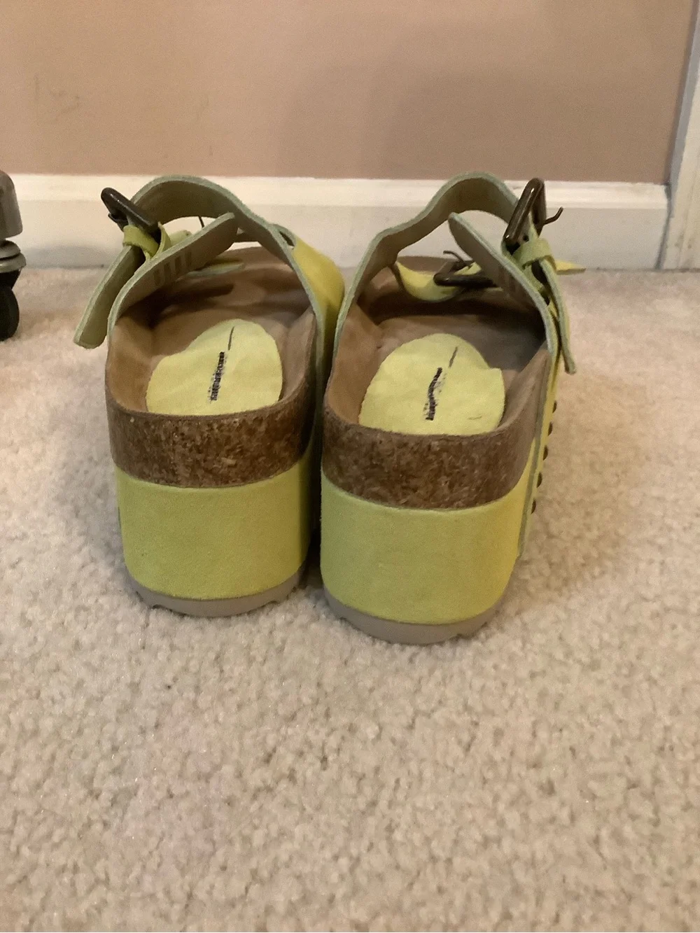 Intentionally Blank Free People Rule Breaker Flatform Platform Sandals size 37/7